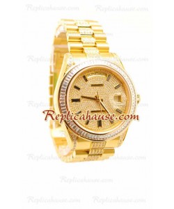 Rolex Replique Day Date Suisse Hommes d' or Montre
