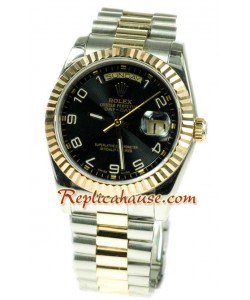 Rolex Replique Day Date Two Tone Montre Suisse