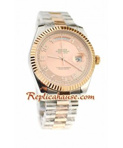 Rolex Replique Day Date Two Tone Montre Suisse