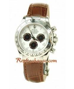 Rolex Replique Daytona Suisse Leather Montre