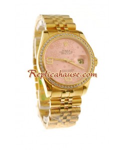 Rolex Suisse Replique Floral Motif 2011 édition Datejust Montre
