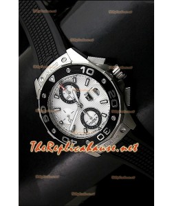 Tag Heuer Aquaracer Calibre 16 Montre Suisse en Blanc Cadran