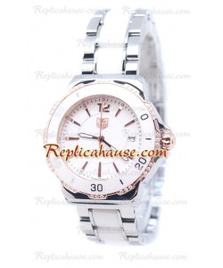 Tag Heuer Formula 1 Quartz Ceramic Diamonds Bezel Montre