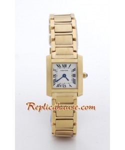 Cartier Tank Francaise d' or - Lady's Montre