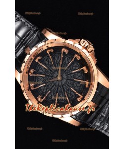 Roger Dubuis chevaliers de la table ronde montre suisse réplique
