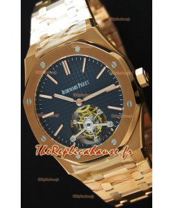 Audemars Piguet Royal Oak Tourbillon 41mm Montre Extra-Thin cadran bleu foncé 