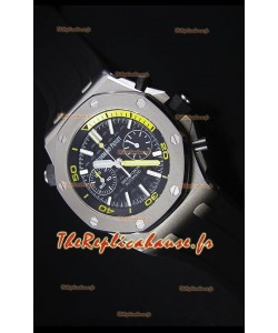 Royal Oak Offshore Diver Chronograph Audemars Piguet - 1:1 Montre Miroir Mouvement 3126