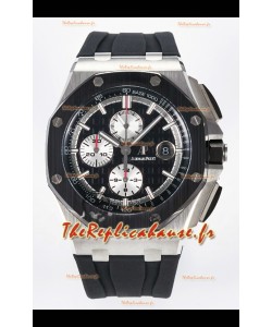 Audemars Piguet Royal Oak Offshore Chronographe Cadran noir 1:1 Super Clone Réplique Montres - Acier 904L