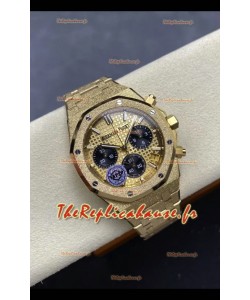 Audemars Piguet Royal Oak 26240 Frosted Or Jaune 1:1 Miroir Réplique Suisse