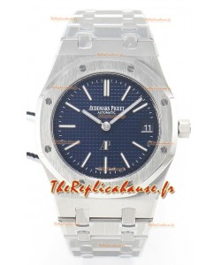 Audemars Piguet Royal 15202 39MM Super Clone Suisse Réplique Montre cadran bleu 