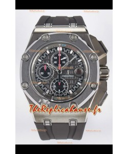 Audemars Piguet Michael Schumacher Titanium Cadran gris 1:1 Super Clone Réplique Montre
