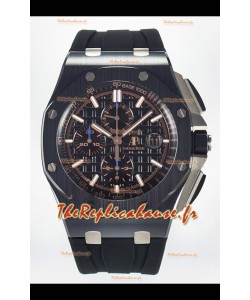 Audemars Piguet Royal Oak Offshore Cadran noir céramique 1:1 Super Clone Réplique Montre