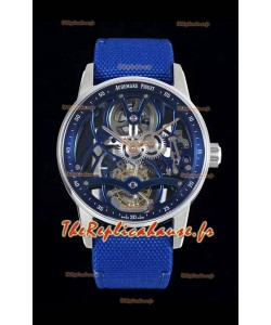 Montre réplique Audemars Piguet - Montre Superclone CODE 11.59 - Cadran ajouré - Boîtier en céramique - Or blanc