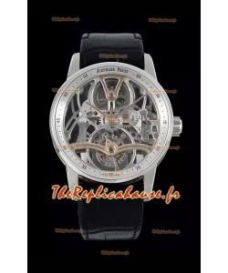 Montre réplique Audemars Piguet Montre Superclone CODE 11.59 cadran ajouré or rose boîtier titane
