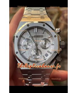 Audemars Piguet Royal Oak Chronograph Réplique 1:1 - Acier 904L avec cadran blanc 41MM