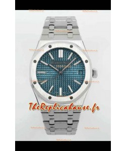 Audemars Piguet Montre Superclone Royal Oak 15510ST 50e Anniversaire Cadran Bleu Clair