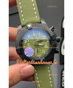 Breitling Avenger Chronograph 45 Night Mission Montre suisse réplique miroir 1:1