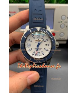Breitling Superocean Automatic 44 en acier - Cadran bleu Réplique 1:1
