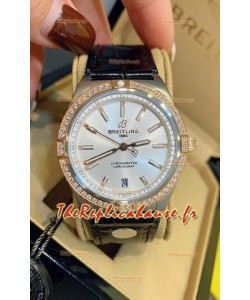 Breitling Chronomat Automatic 36MM Montre Suisse 1:1 Réplique Boîtier acier