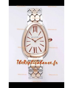 Bvlgari Serpenti Seduttori Edition en or rose bicolore Montre Super Clone