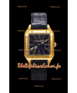 Montre Cartier Santos Dumont 27MM Édition Super Clone en boîtier or 