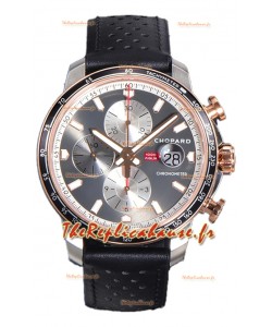 Chopard Mille Miglia GTA Chronographe Deux tons Réplique Miroir 1:1 - Cadran Acier 