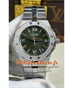 Chopard Alpine Eagle en acier inoxydable cadran vert Réplique de montre Super Clone 