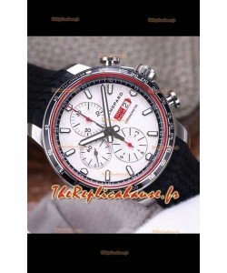 Chopard Classic Racing Chronographe Réplique Miroir 1:1 en Acier - Cadran blanc
