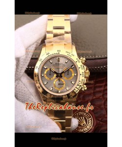 Montre Rolex Cosmograph Daytona 116508 Or Jaune Mouvement original Cal.4130 - Montre améliorée Ultimate 904L Acier