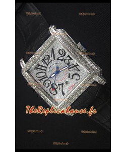 Franck Muller Conquistador King Montre Réplique Suisse automatique En acier inoxydable
