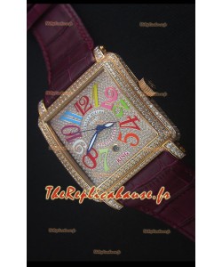 Franck Muller Conquistador King Crazy Colors Montre Réplique Suisse automatique