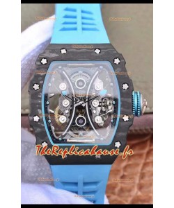 Montre Richard Mille RM053-1 Tourbillon dans un boîtier en carbone forgé d'une seule pièce - qualité miroir 1:1 