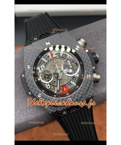 Hublot Big Bang Unico Montre en fibre de carbone 45MM - Réplique Montre Suisse 
