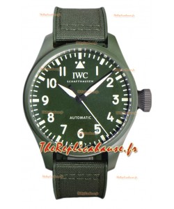 IWC Big Pilot's Top Gun Woodland Edition 43MM Boîtier céramique Réplique Montre Suisse 