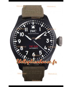 IWC Big Pilot's IW326906 Top Gun Edition 43MM Khaki Bracelet Nylon Céramique Réplique Suisse 