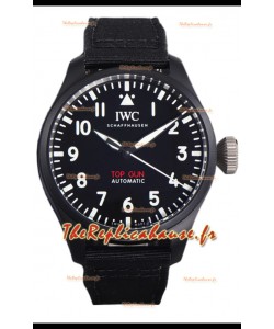 IWC Big Pilot's IW326906 Top Gun Edition 43MM Bracelet Nylon Noir Céramique Réplique Suisse 