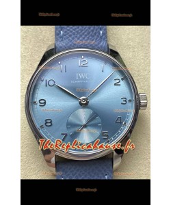 IWC Portugieser Super Clone Automatique 41 IW358402 Cadran Turquoise dans Boîtier Acier