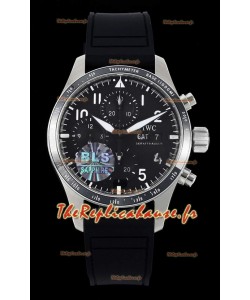 IWC Pilot's IW388305 Super Clone Chronograph 41 Mercedes-AMG en titane 