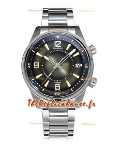 Jaeger LeCoultre Polaris Date Cadran vert Bracelet acier Montre réplique 1:1 42MM