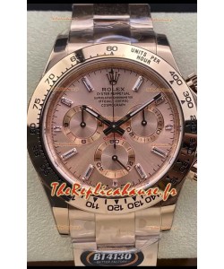 Rolex Cosmograph Daytona M116505 Mouvement Original Cal.4130 en or rose - Montre en acier 904L