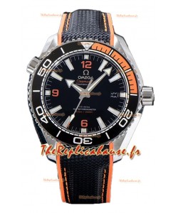 Omega Seamaster Planet Ocean 600M 43.50 MM Cadran Noir Boîtier Acier Réplique miroir 1:1