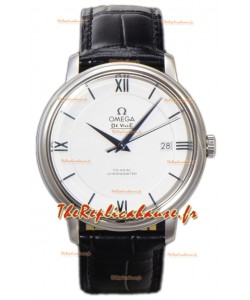 Omega De-Ville Annual Co-Axial Swiss Réplique miroir 1:1 Edition cadran blanc 39.5MM