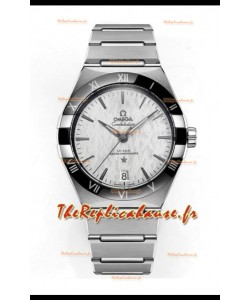 Omega Co-Axial Constellation Acier inoxydable Cadran Rhodium Réplique miroir 1:1 41MM