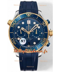 Omega Seamaster Co-Axial Master Chronographe Cadran bleu deux tons 44MM Réplique miroir 1:1