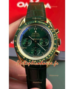 Omega Speedmaster Moonwatch Chronographe Co-Axial Cadran Vert 42MM Réplique miroir 1:1