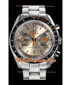 Omega Speedmaster Super Clone Racing Co-Axial Master Chronograph Réplique Montre Suisse Cadran Acier