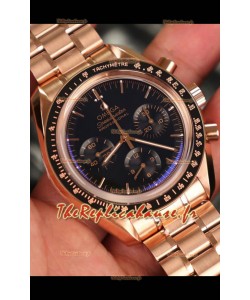 Omega Speedmaster Professional Moonwatch Or Rose Réplique Suisse