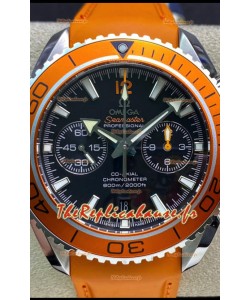 Omega Planet Ocean 600M Chronograph en acier 904L Montre réplique miroir 1:1