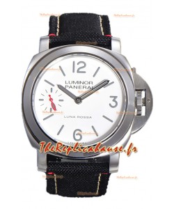 Panerai Luminor Luna Rossa PAM1342 Cadran blanc Qualité miroir 1:1 - Boîtier acier 904L
