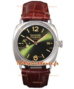 Panerai Radiomir PAM1573 Quaranta 40MM Acier 904L Cadran Vert Réplique suisse miroir 1:1